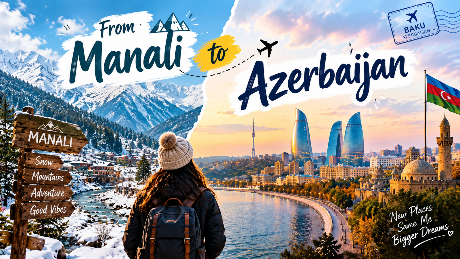 From Tourist to Traveler: What Azerbaijan and Manali Taught Me About Real Travel