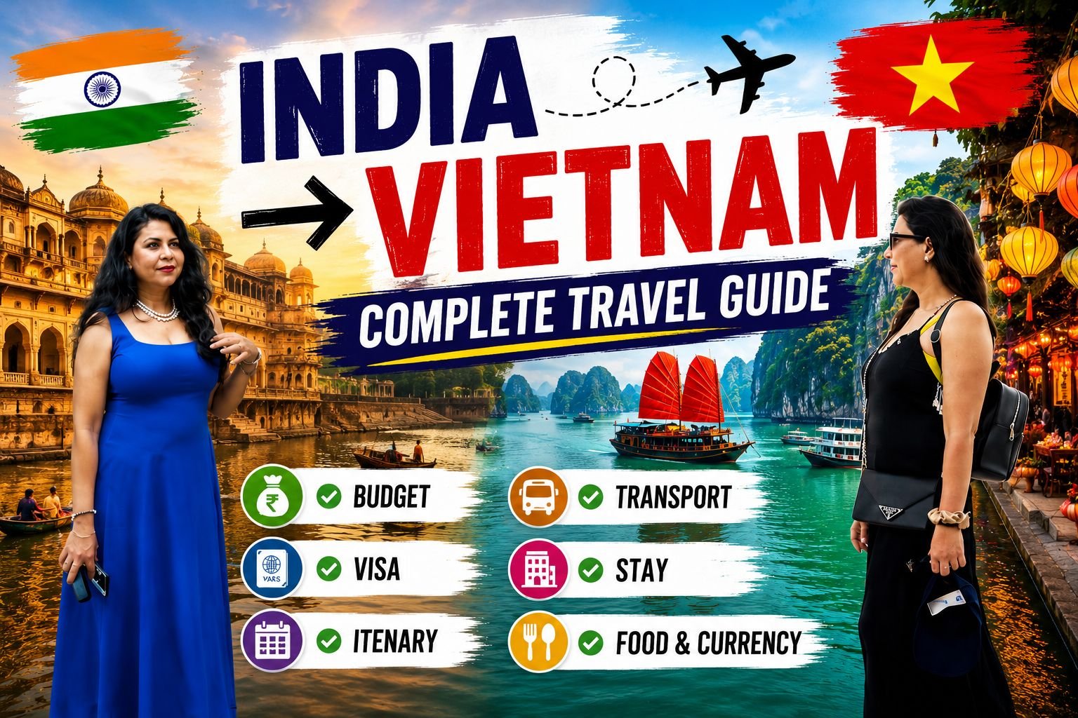 India to Vietnam Solo trip